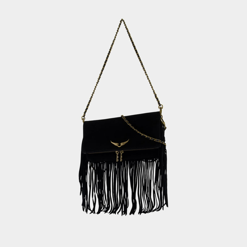 Sac À Bandoulière Rock - Zadig & Voltaire - Cuir - Noir