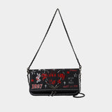 Wallet On Chain Rock - Zadig & Voltaire - Cuir - Noir