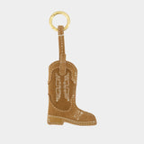 Porte-Clé Tex - Zadig & Voltaire - Cuir - Marron