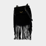 Sac À Bandoulière Rockson Nano - Zadig & Voltaire - Cuir - Noir