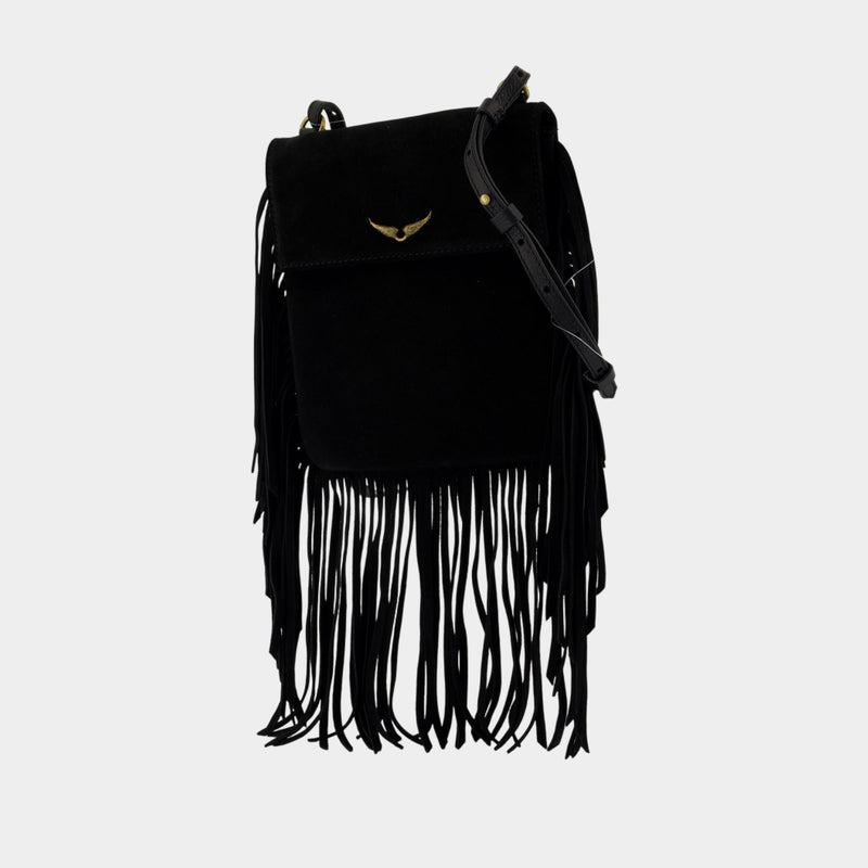 Sac À Bandoulière Rockson Nano - Zadig & Voltaire - Cuir - Noir