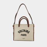 Cabas Angel Voltaire - Zadig & Voltaire - Coton - Beige