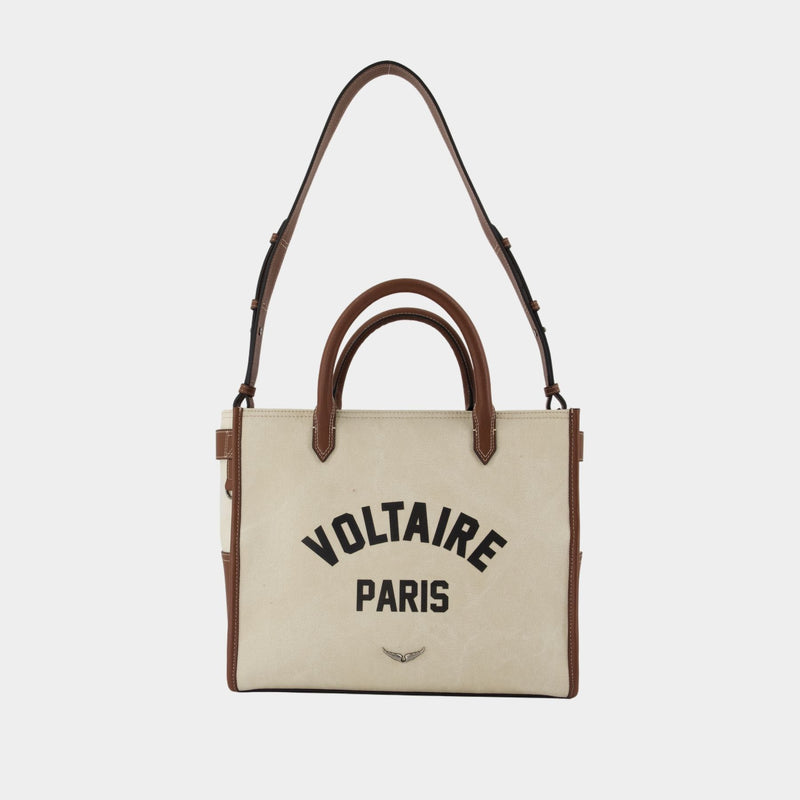 Cabas Angel Voltaire - Zadig & Voltaire - Coton - Beige