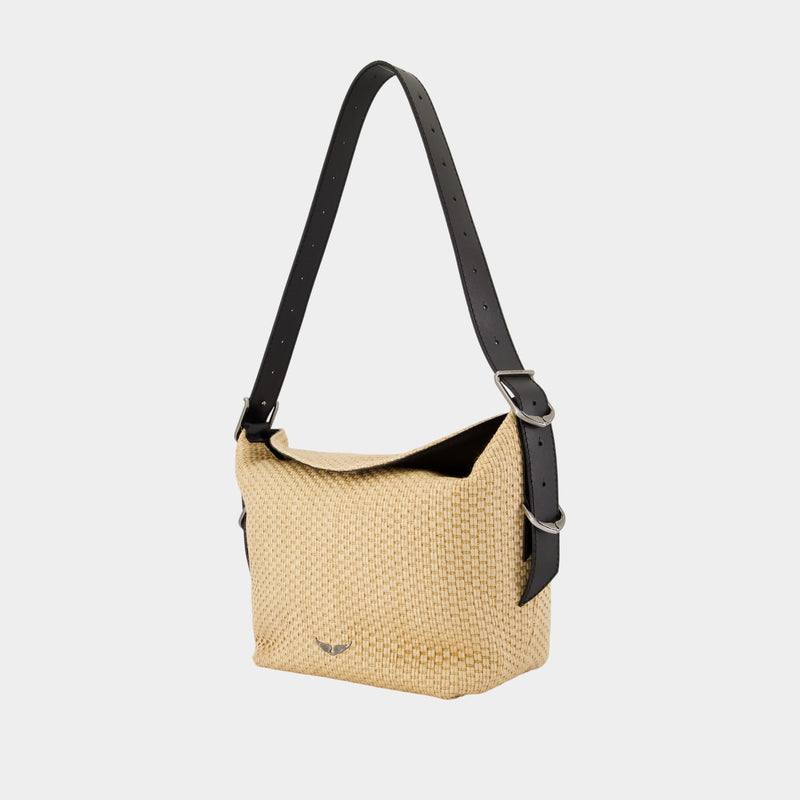 Sac À Bandoulière Jane Panier - Zadig & Voltaire - Coton - Beige