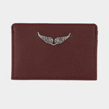 Porte-Carte Zv Pass - Zadig & Voltaire - Cuir - Bordeaux
