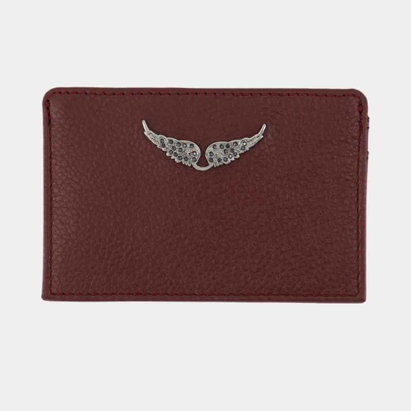 Porte-Carte Zv Pass - Zadig & Voltaire - Cuir - Bordeaux