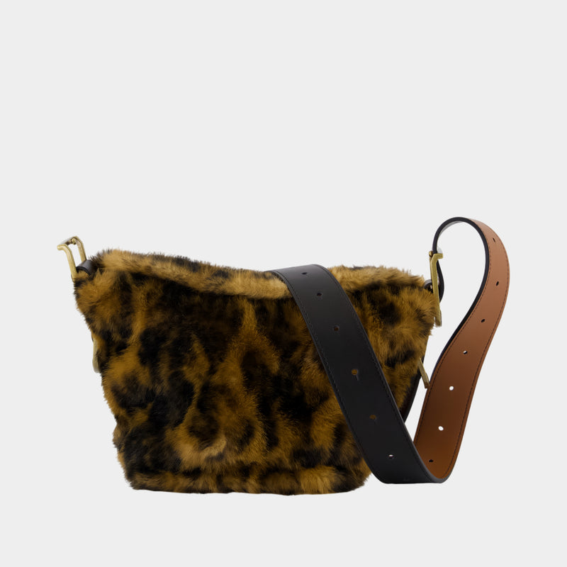 Sac À Bandoulière Baby Jane - Zadig&Voltaire - Fausse Fourrure -Marron