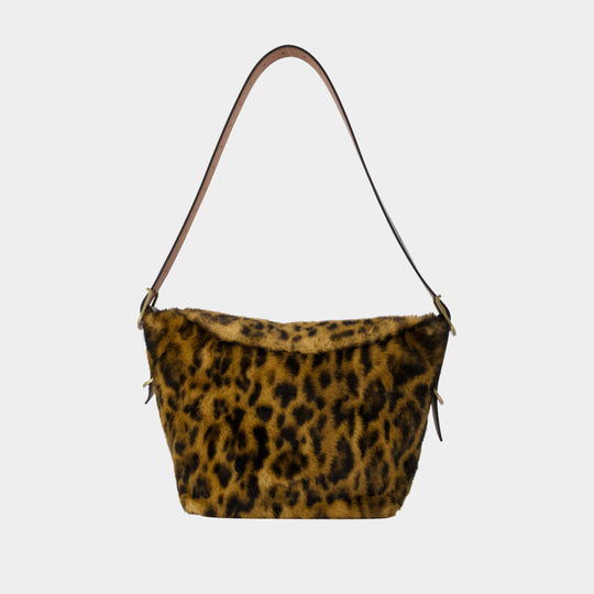 Sac À Bandoulière Jane Leo - Zadig&Voltaire - Fausse Fourrure - Marron