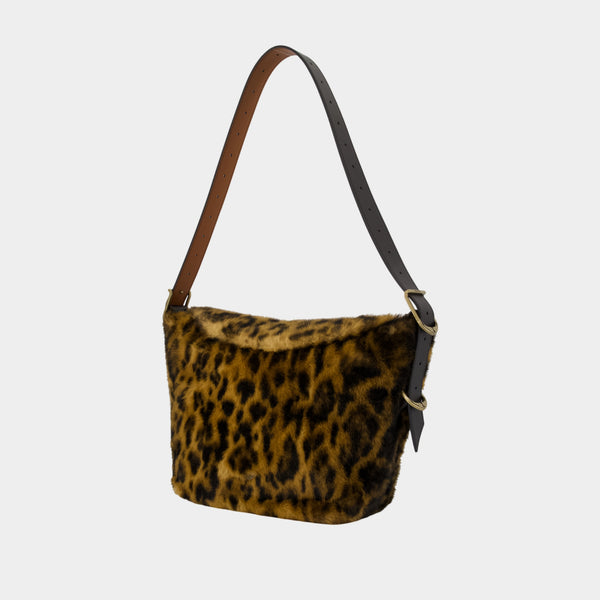 Sac À Bandoulière Jane Leo - Zadig&Voltaire - Fausse Fourrure - Marron