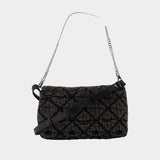 Sac À Bandoulière Rocky Ii - Zadig & Voltaire - Coton - Gris Foncé