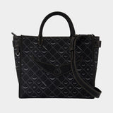 Cabas Angel Monogramme - Zadig & Voltaire - Synthétique - Noir