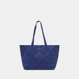 Cabas Z Monogram - Zadig & Voltaire - Synthétique - Bleu