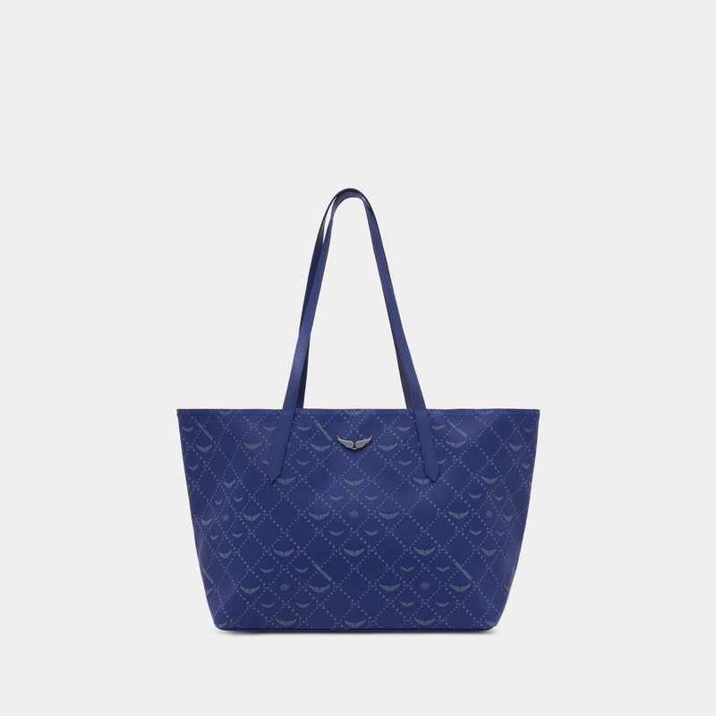 Cabas Z Monogram - Zadig & Voltaire - Synthétique - Bleu