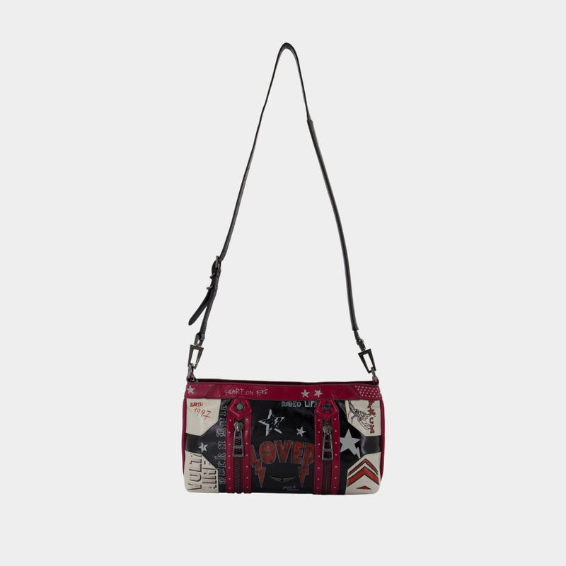 Sac À Bandoulière Sunny Moody Punk - Zadig & Voltaire - Cuir - Multi