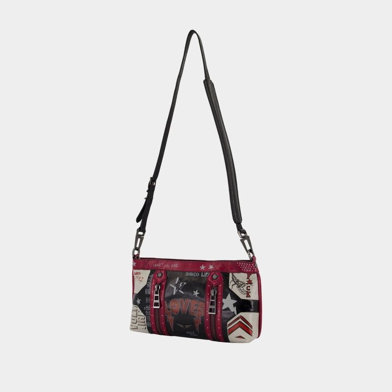 Sac À Bandoulière Sunny Moody Punk - Zadig & Voltaire - Cuir - Multi