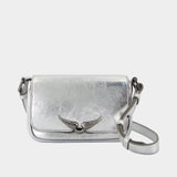 Sac À Bandoulière Le Zazi - Zadig & Voltaire - Cuir - Argenté