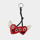 Porte-Clé Love Cherry - Zadig & Voltaire - Cuir - Rouge