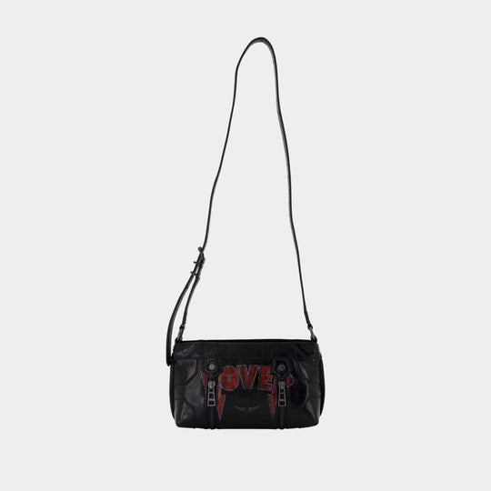 Sac À Bandoulière Sunny Mood Punk - Zadig & Voltaire - Cuir - Noir