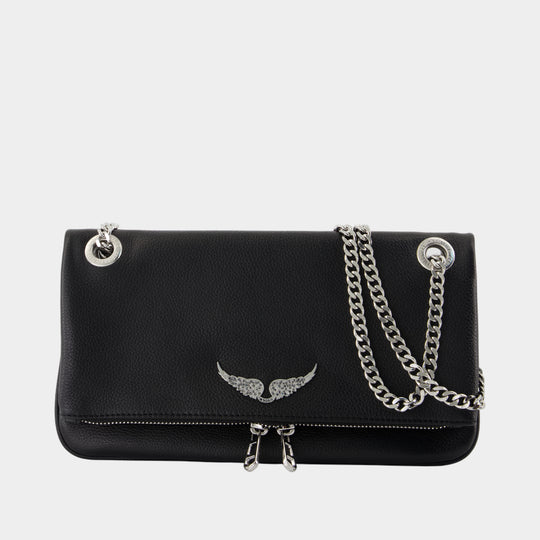 Wallet On Chain Rock Ii - Zadig & Voltaire - Cuir - Noir