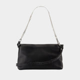Sac À Bandoulière Rocky Ii - Zadig & Voltaire - Cuir - Noir
