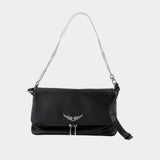 Sac À Bandoulière Rocky Ii - Zadig & Voltaire - Cuir - Noir