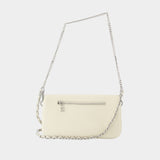 Wallet On Chain Rock Nano - Zadig & Voltaire - Cuir - Blanc