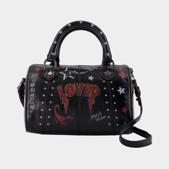 Sac À Bandoulière Sunny Ray Xs Punk - Zadig & Voltaire - Cuir - Noir