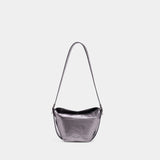 Sac Porté Épaule Baby Jane Vintage - Zadig & Voltaire - Cuir - Argenté