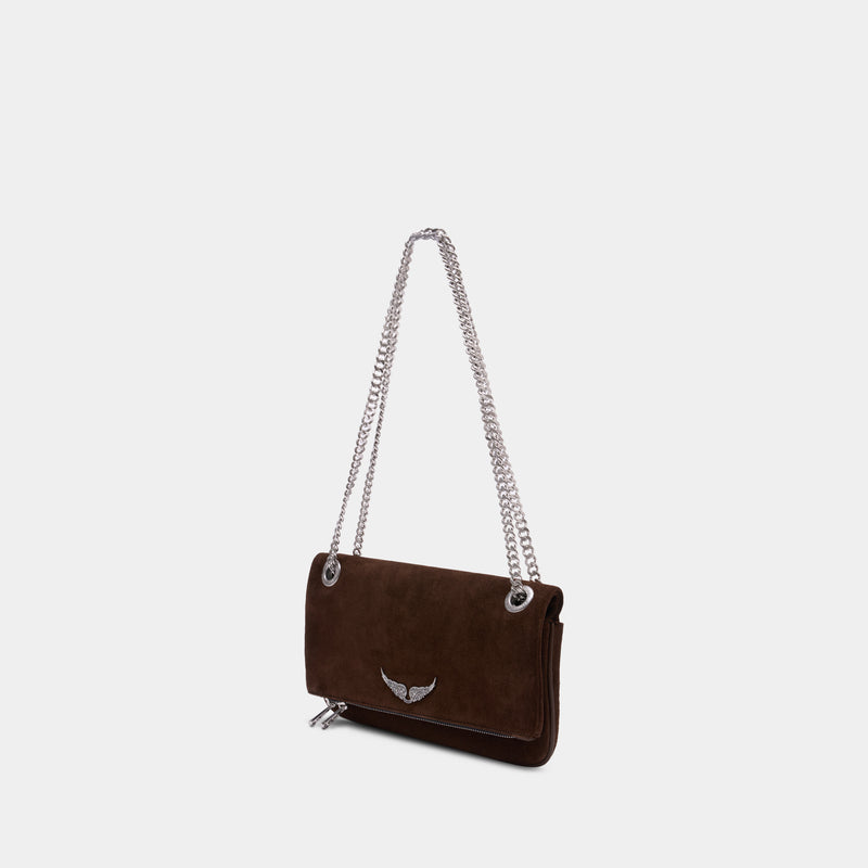 Sac À Bandoulière Rock II - Zadig & Voltaire - Cuir - Marron
