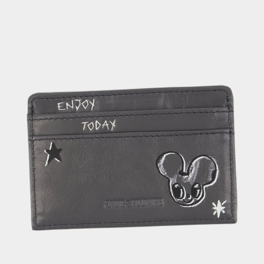 Portefeuille Pass Humberto - Zadig & Voltaire - Cuir - Multi