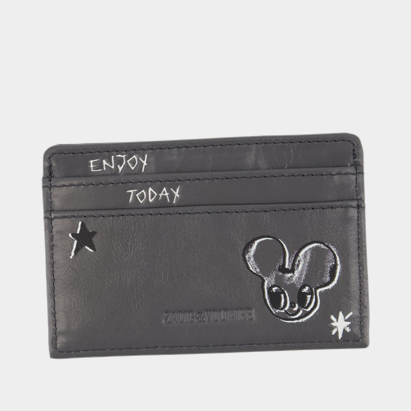 Portefeuille Pass Humberto - Zadig & Voltaire - Cuir - Multi