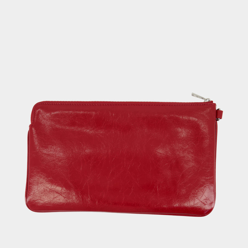 Portefeuille Angel - Zadig & Voltaire - Cuir - Rouge