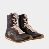 Sneakers Mid Dance Vintage Laser - Zadig & Voltaire - Cuir - Marron