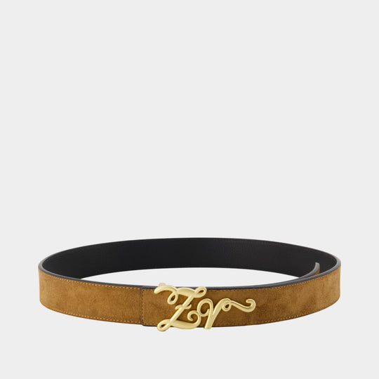 Ceinture Reversible 30mm - Zadig & Voltaire - Cuir - Marron