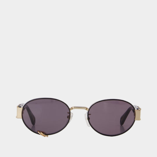 Lunettes De Soleil Zv26w3 - Zadig & Voltaire - Métal - Noir