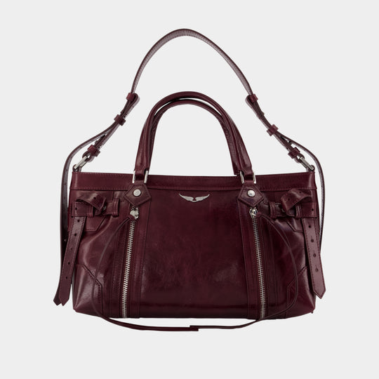 Sac À Bandoulière Sunny Rider - Zadig & Voltaire - Cuir - Bordeaux