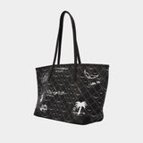 Cabas Z Monogram Arty Tag - Zadig & Voltaire - Synthétique - Noir