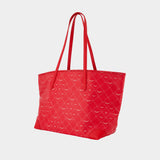 Cabas Z Monogram - Zadig & Voltaire - Synthétique - Rouge