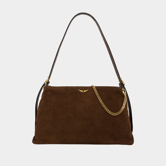 Sac À Bandoulière Jim - Zadig & Voltaire - Cuir - Marron