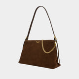 Sac À Bandoulière Jim - Zadig & Voltaire - Cuir - Marron
