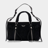 Sac À Bandoulière Sunny Rider - Zadig & Voltaire - Cuir - Noir