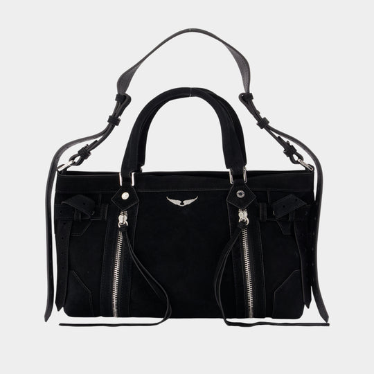 Sac À Bandoulière Sunny Rider - Zadig & Voltaire - Cuir - Noir