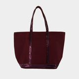 Cabas L Zippe - Vanessa Bruno - Coton - Violet