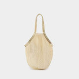 Sac Porté Épaule Filet - Vanessa Bruno - Coton - Beige