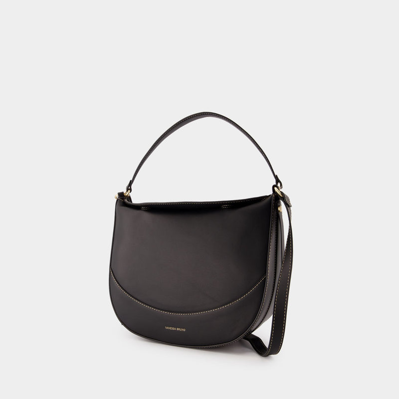 Sac À Bandoulière Daily Bag - Vanessa Bruno - Cuir - Noir