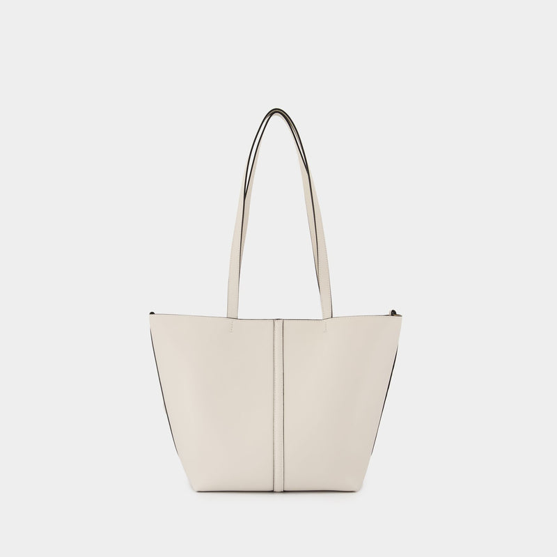 Cabas Tote Pm - Vanessa Bruno - Cuir - Blanc