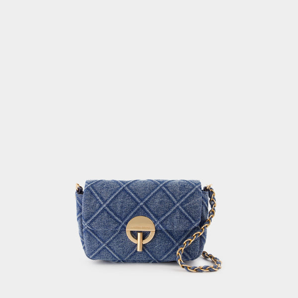 Sac À Bandoulière Moon - Vanessa Bruno - Coton - Bleu