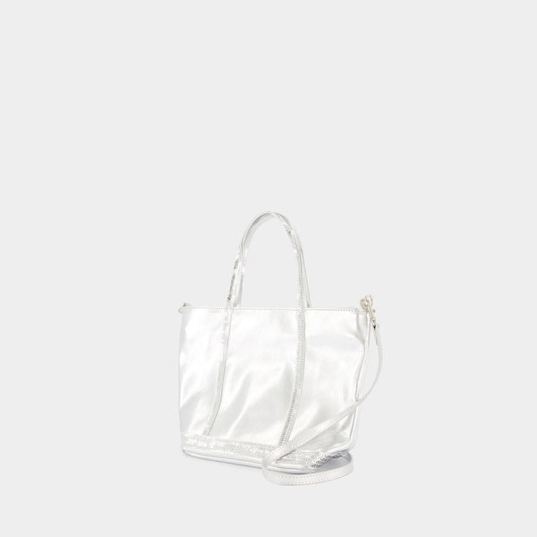 Shopper Cabas S - Vanessa Bruno - Cuir - Argenté