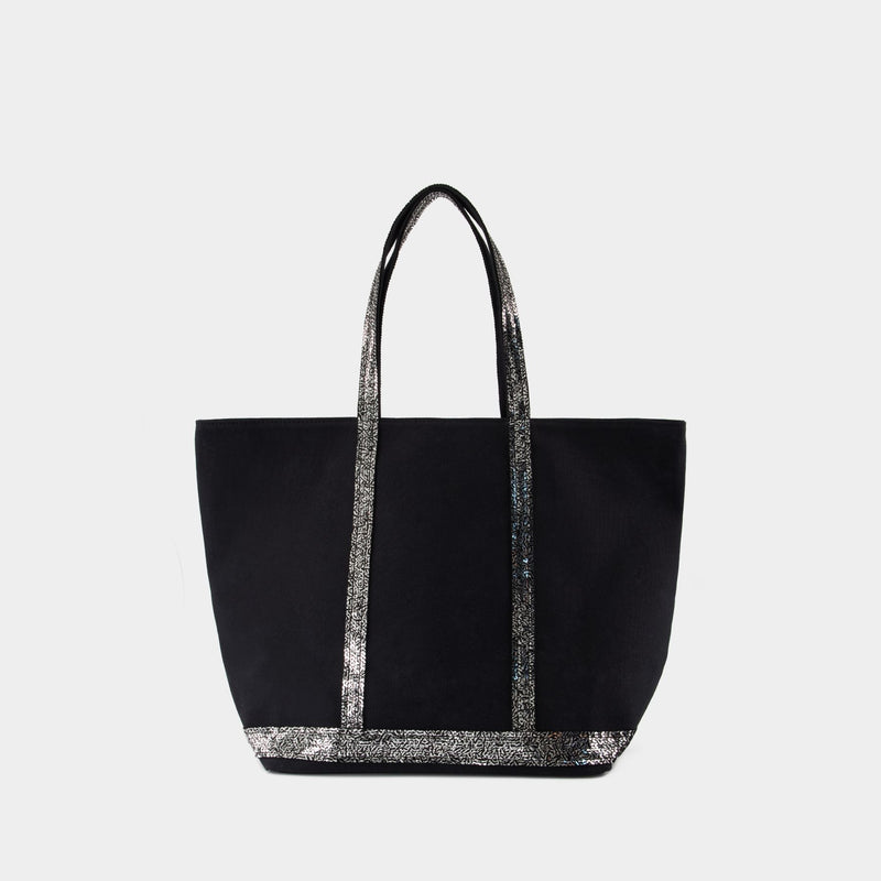 Shopper Cabas L - Vanessa Bruno - Coton - Noir