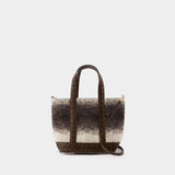 Shopper Cabas S - Vanessa Bruno - Laine - Marron